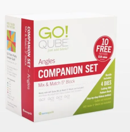AccuQuilt GO! Qube 5" Companion Set - Angles $55581