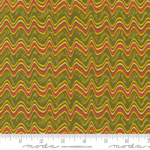 Creativity Roars Pickle Make Waves 44"/45" Fabric Per Yard