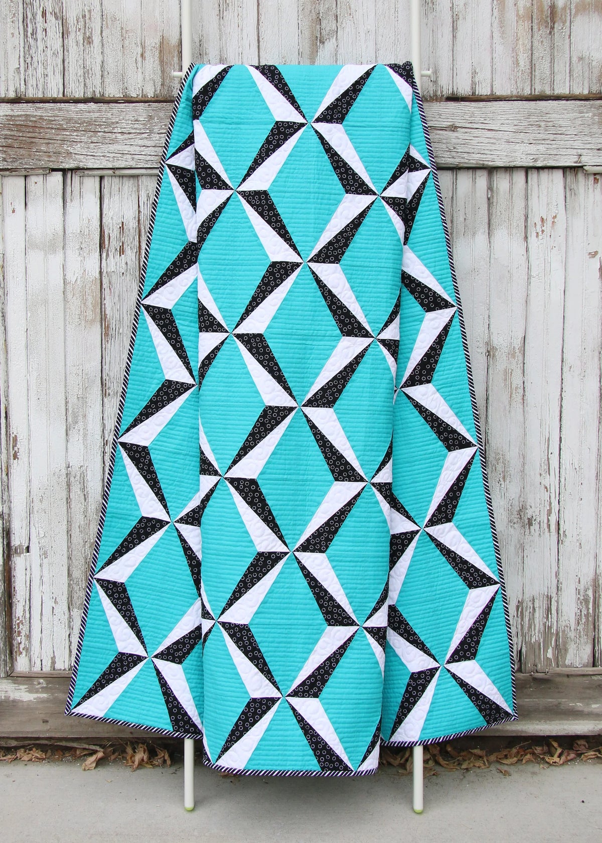 Quadrant Court Quilt Pattern