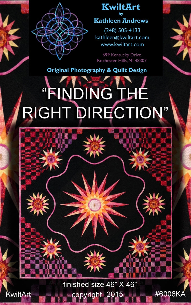 Finding the Right Direction Quilt Pattern