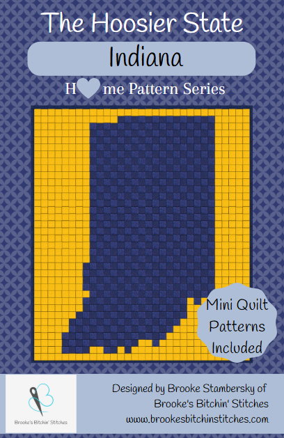 The Hoosier State Indiana Downloadable Pattern