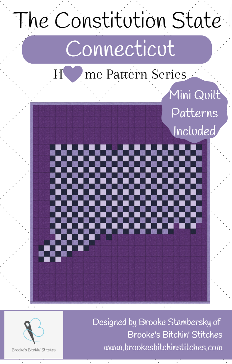 The Constitution State Connecticut Downloadable Pattern