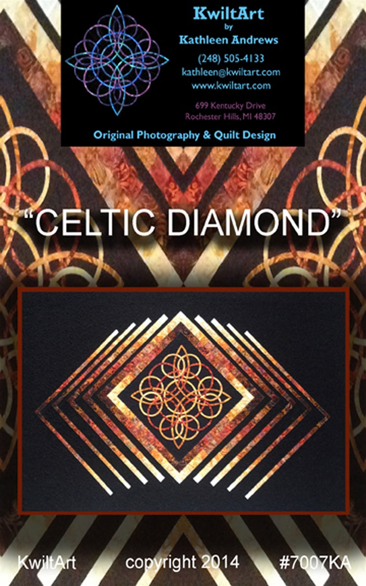 Celtic Diamond Quilt Pattern