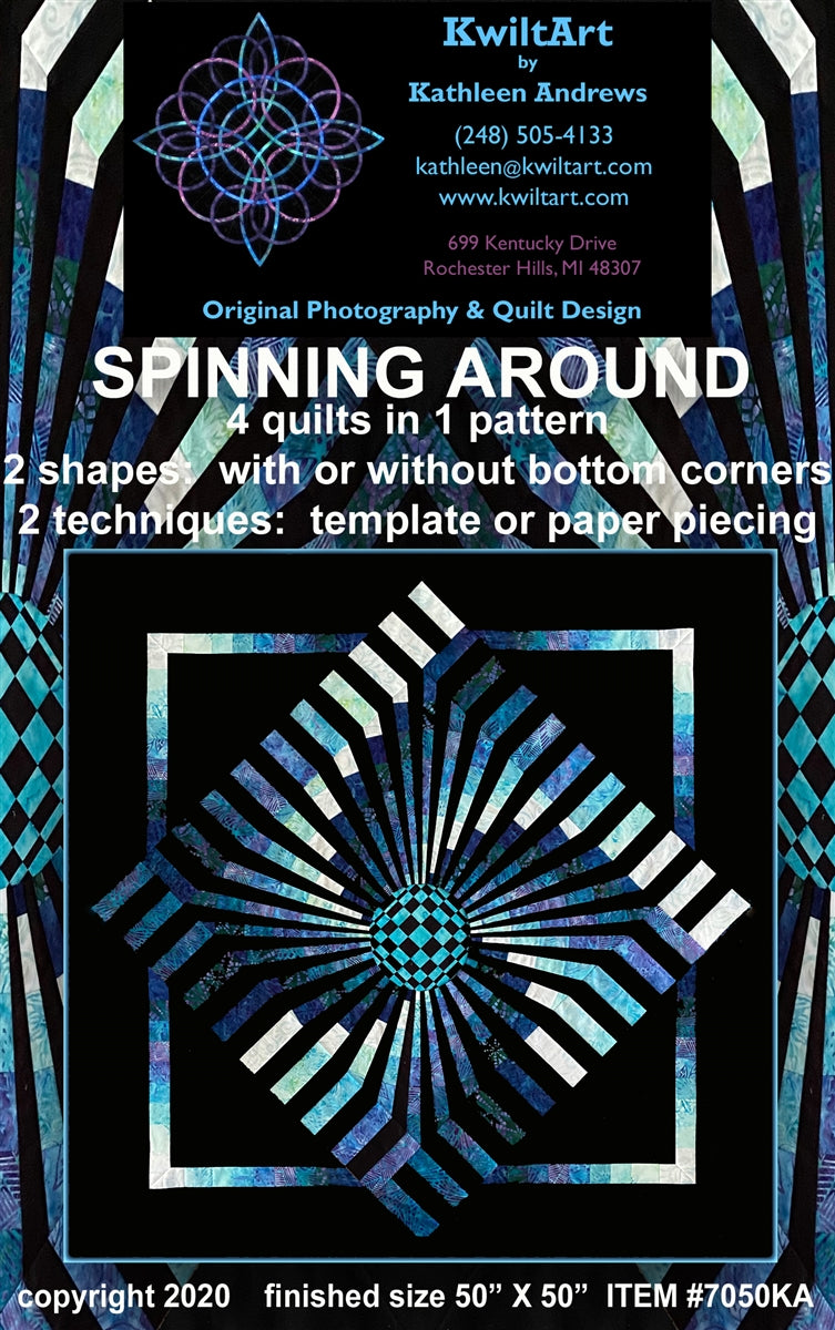 Spinning Around Quilt Pattern