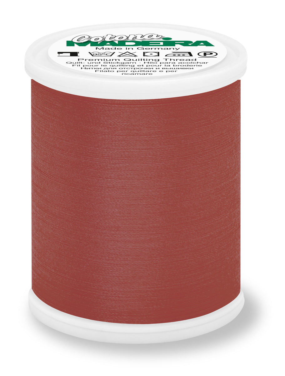 Cotona 50 - Premium Cotton Quilting & Sewing Thread, Dark Colors