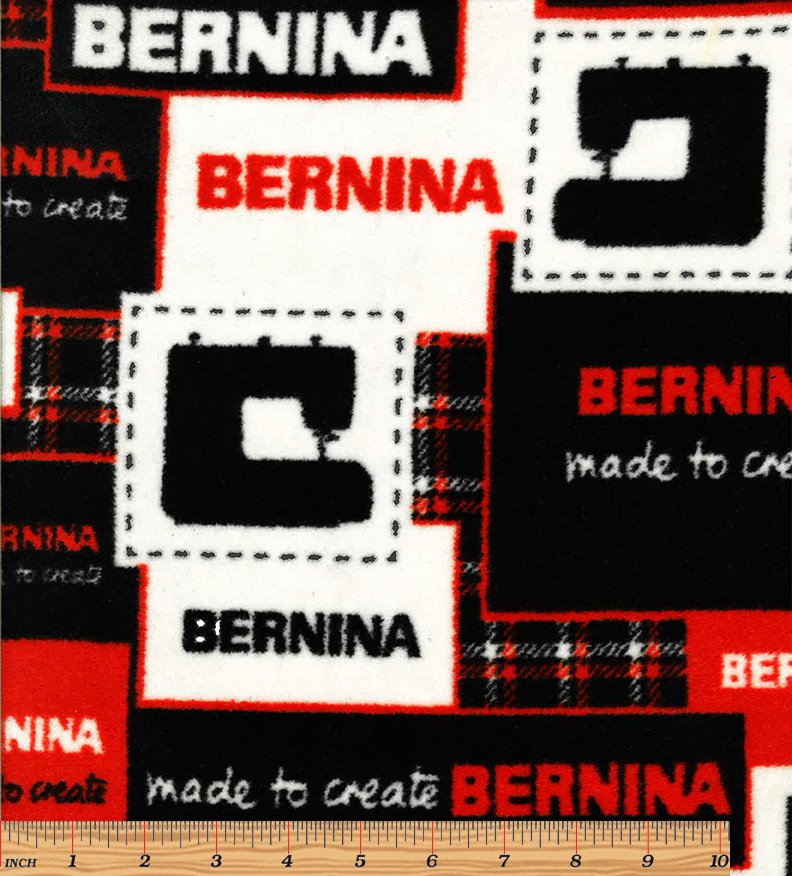 BE Bernina Logo Fleece