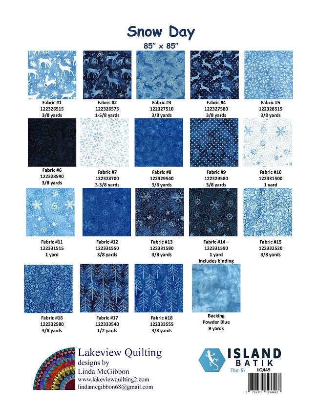Snow Day Downloadable Pattern