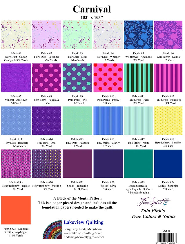 Carnival Downloadable Pattern