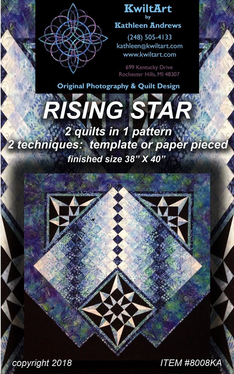 Rising Star Quilt Pattern