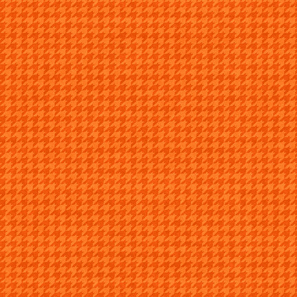 HG Houndstooth Basics 8624-36 Tangerine ||