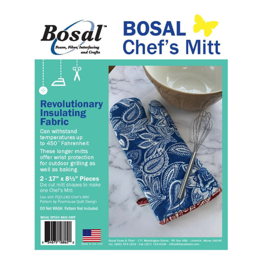 Bosal, Chef's Mitt Batting - 17" x 8-1/2"