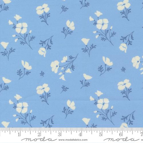 Cannon Beach Sky Astoria Florals 44"/45" Fabric Per Yard