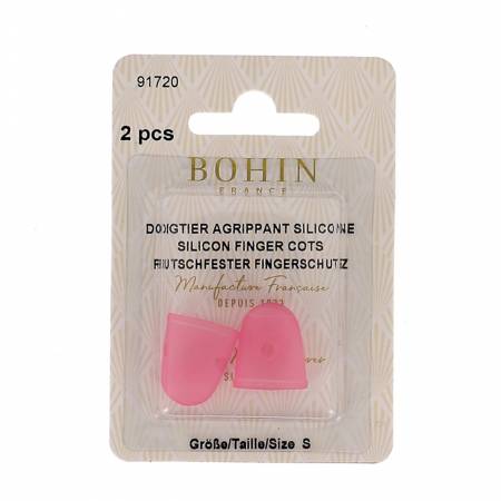 Machine Quilting Rubber Thimbles Size Small 2ct by Bohin