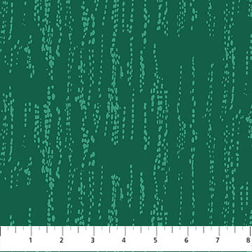 Green Dashes Seasons Basics Cotton 44"/45" Fabric Per Yard