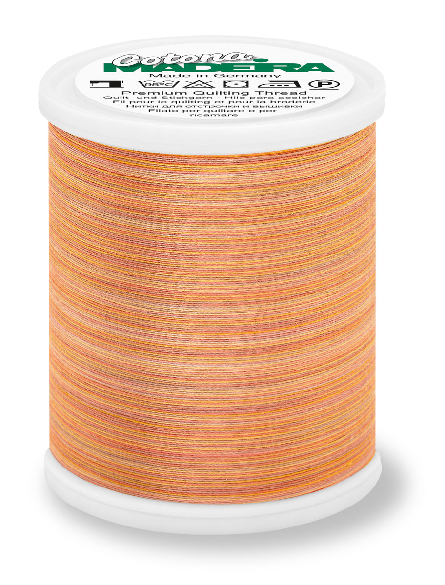 Cotona 30 - Premium Cotton Quilting & Sewing Thread, Multi-Color