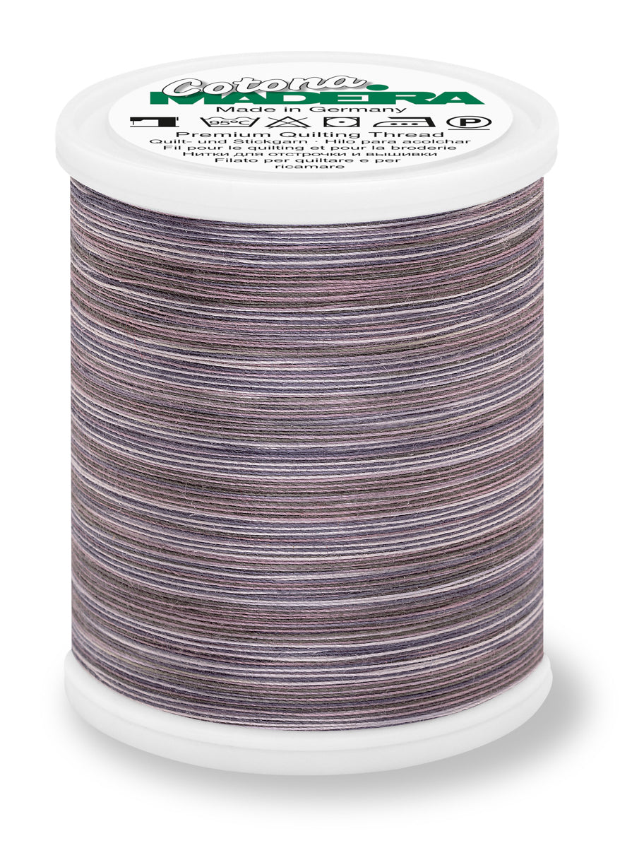 Cotona 30 - Premium Cotton Quilting & Sewing Thread, Multi-Color