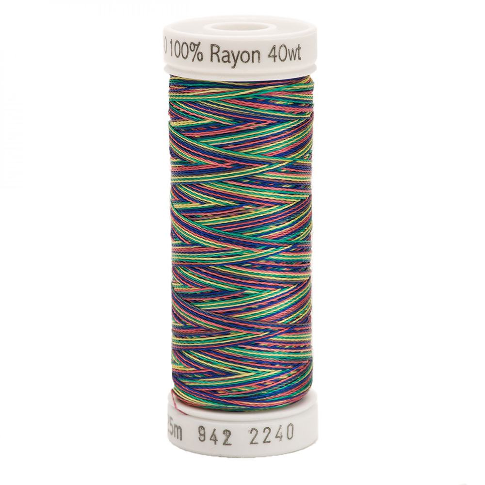 Sulky, Top 10 Variegated 40wt. Rayon Thread Set - 250yds