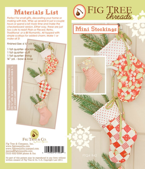 Mini Stockings Pattern