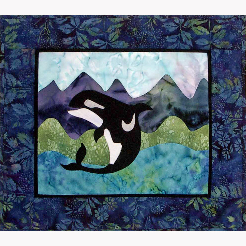 Jumping Whale Downloadable Pattern