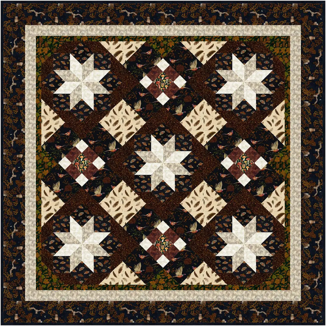A Patch of Stars Quilt Pattern