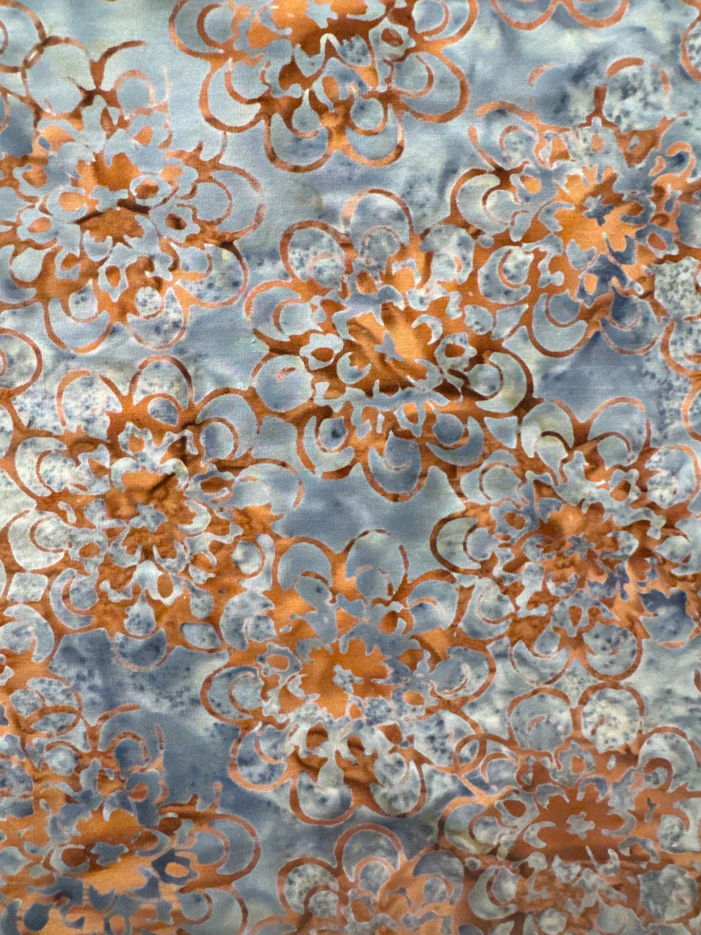 AN Rusted Floral on Steel