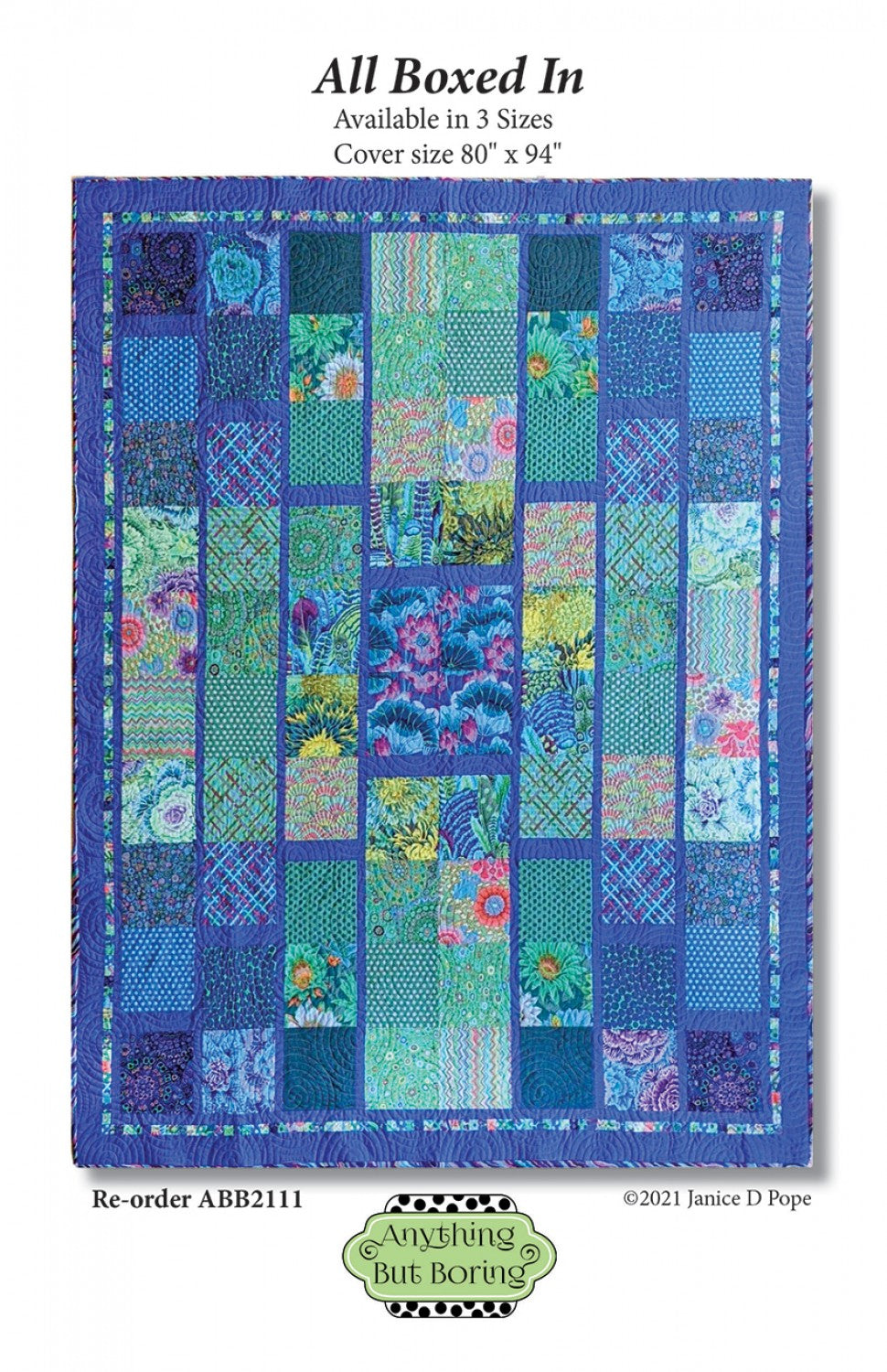 All Boxed In Quilt Pattern