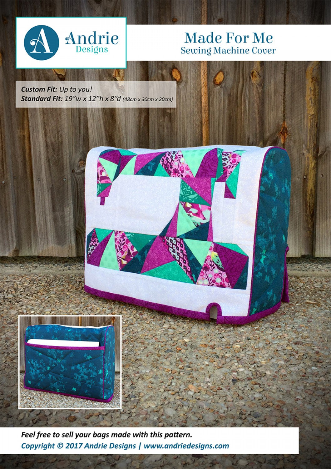 Made For Me Sewing Machine Cover