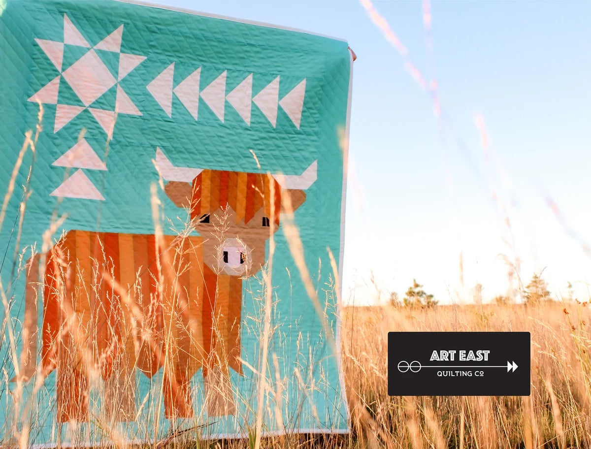Cattle Call - A Highland Coo Quilt Pattern