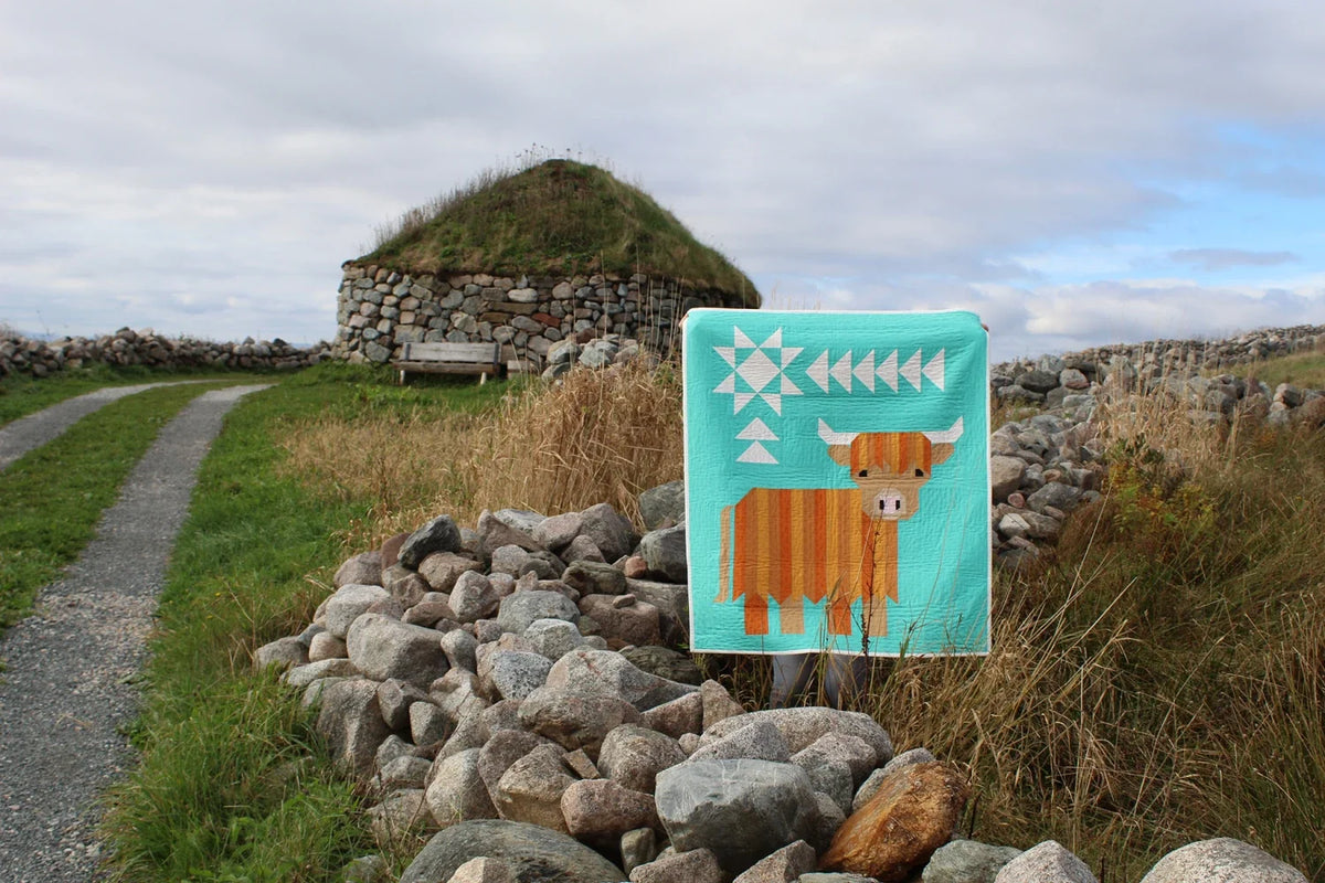 Cattle Call - A Highland Coo Quilt Pattern