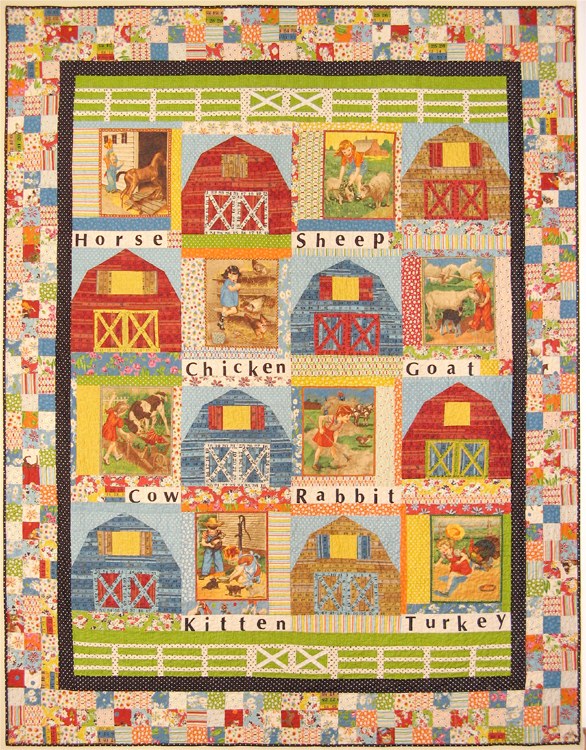 On the Farm Quilt Pattern