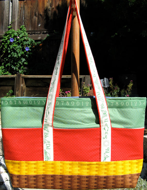 Tote Bag Downloadable Pattern