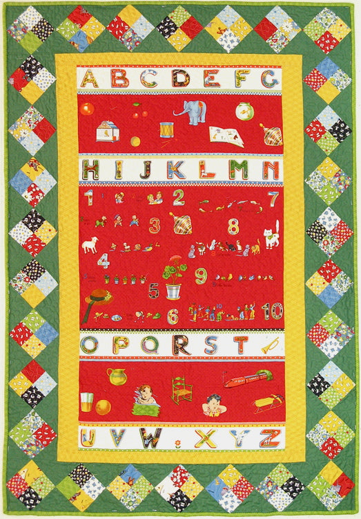 ABC Red Downloadable Pattern