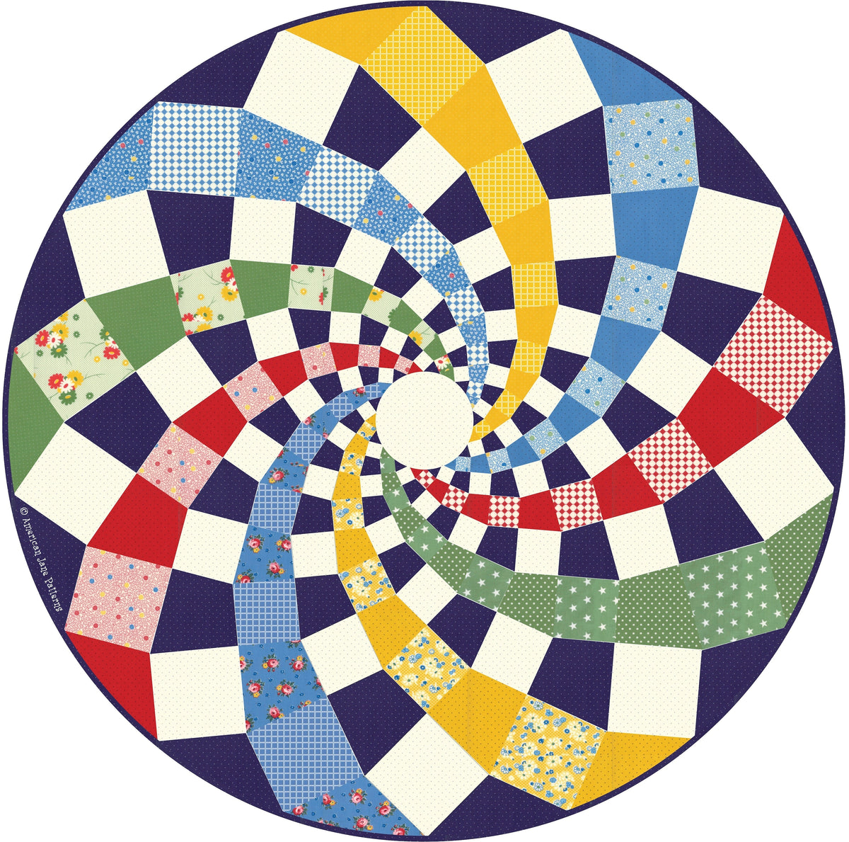 Constructive Interference Quilt Pattern