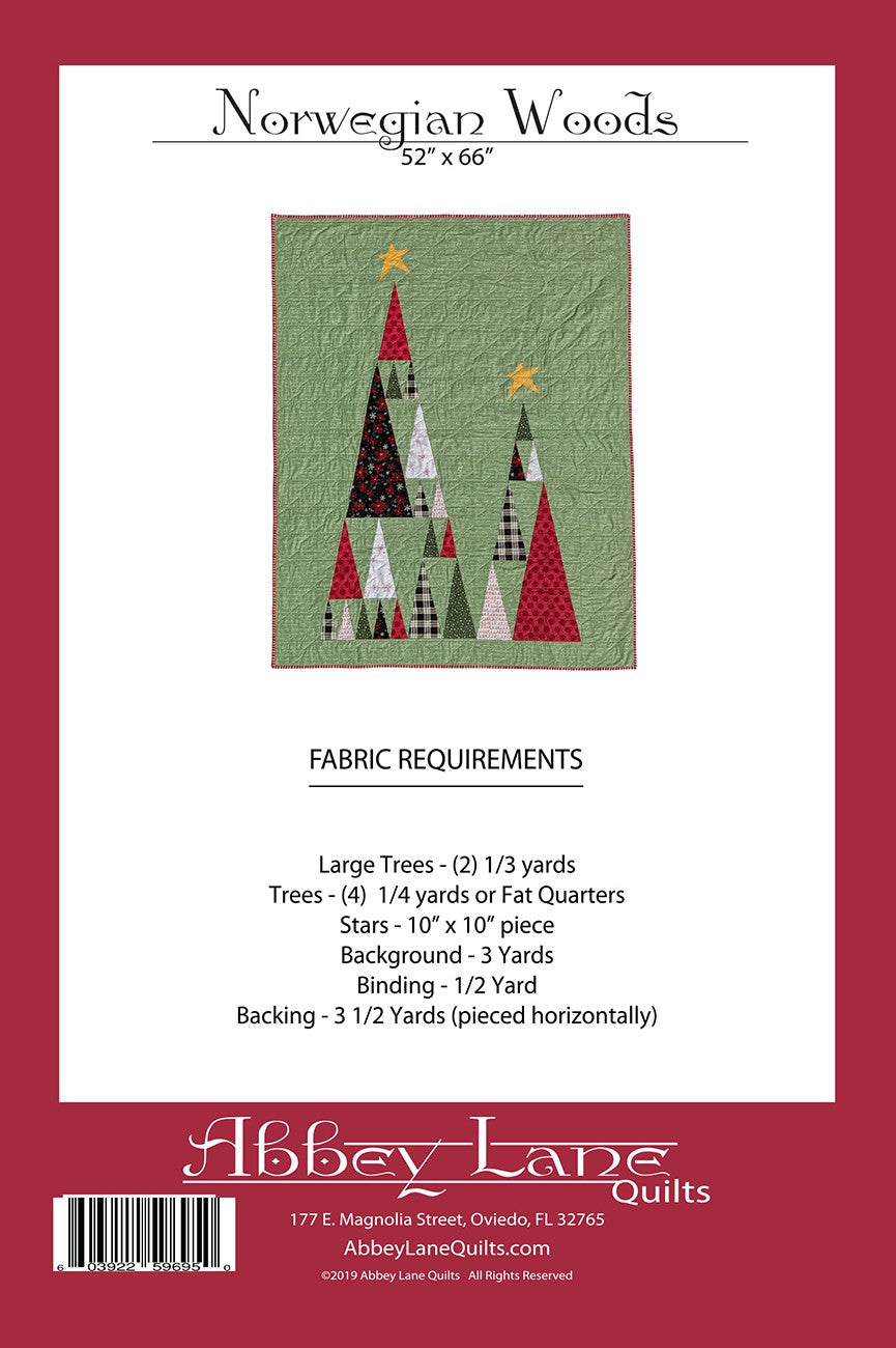 Norwegian Woods Quilt Pattern