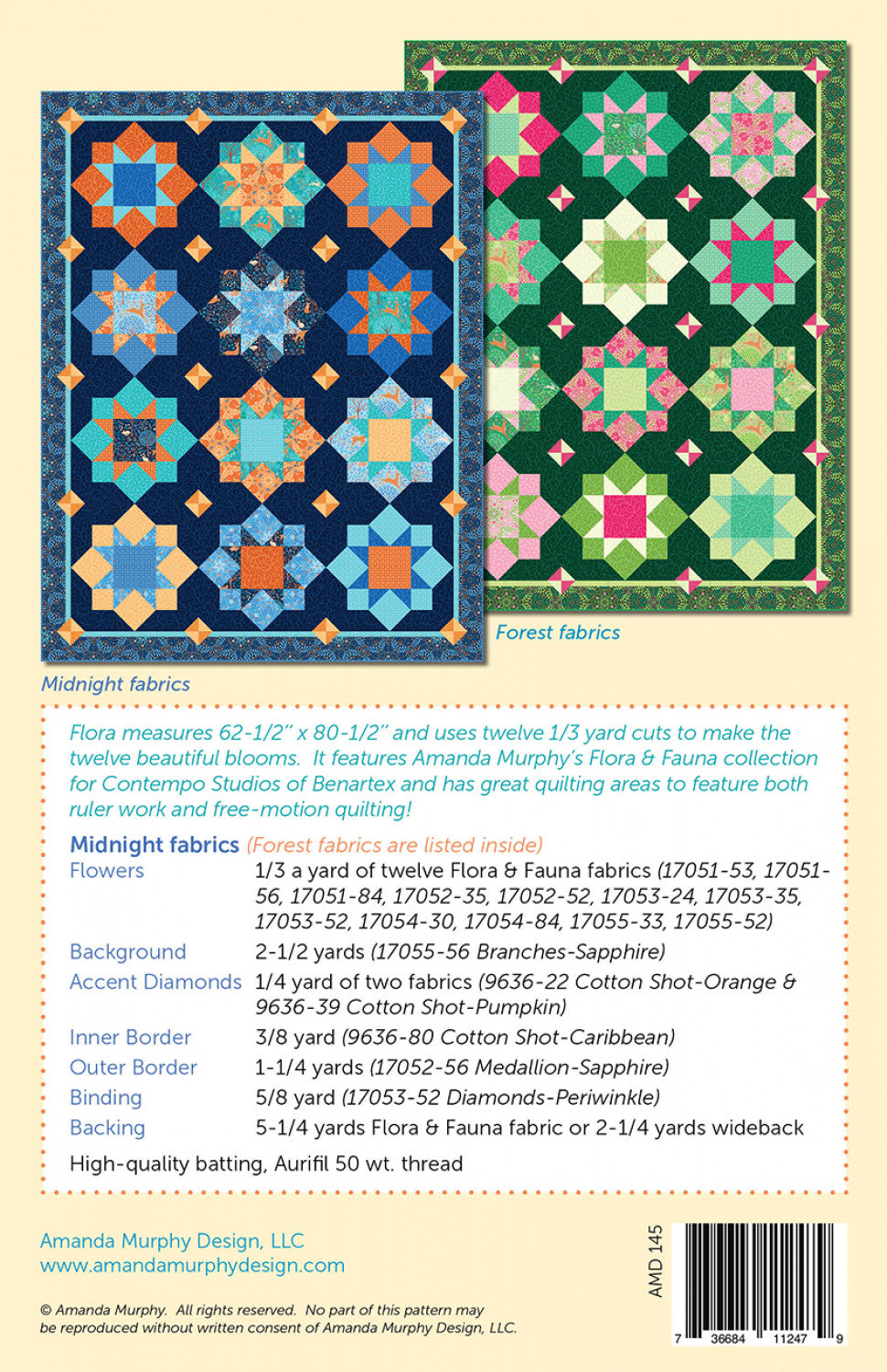 Flora Quilt Pattern
