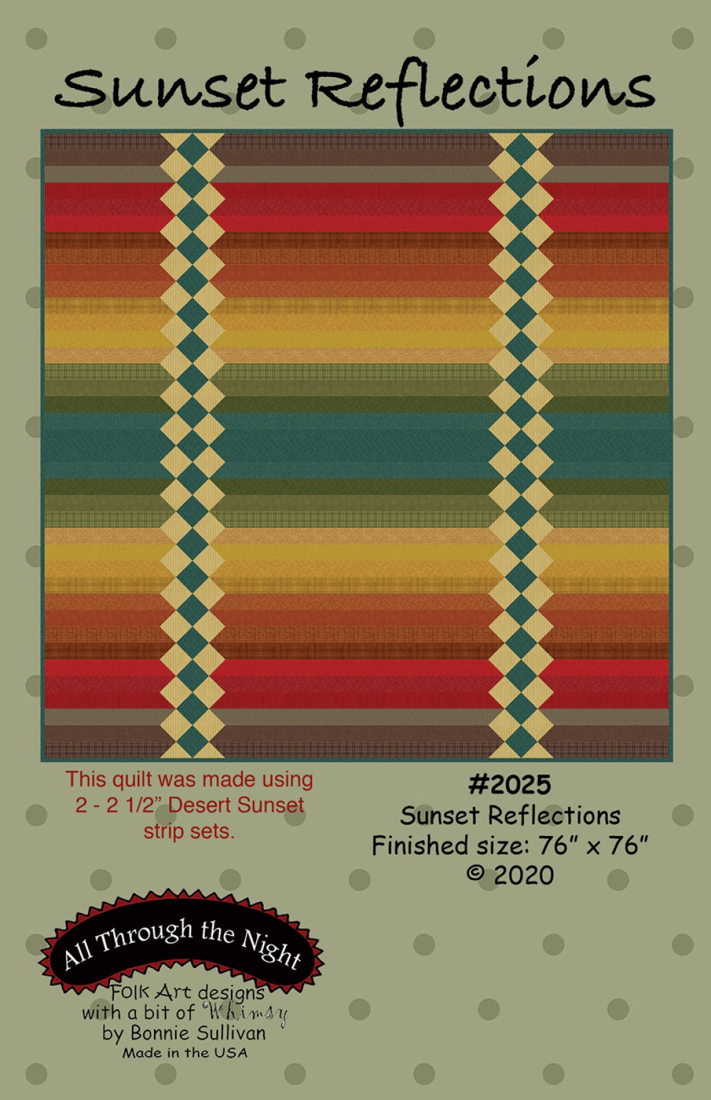 Sunset Reflections Quilt Pattern