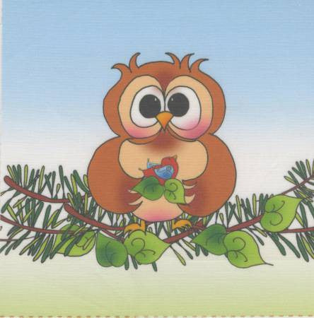 Art Panel - Owl
