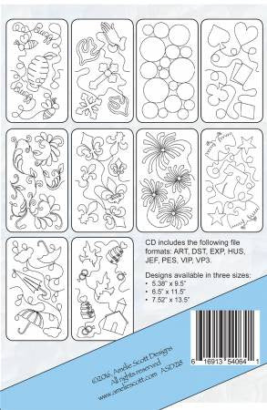 Edge-to-Edge Quilting Expansion Pack 6