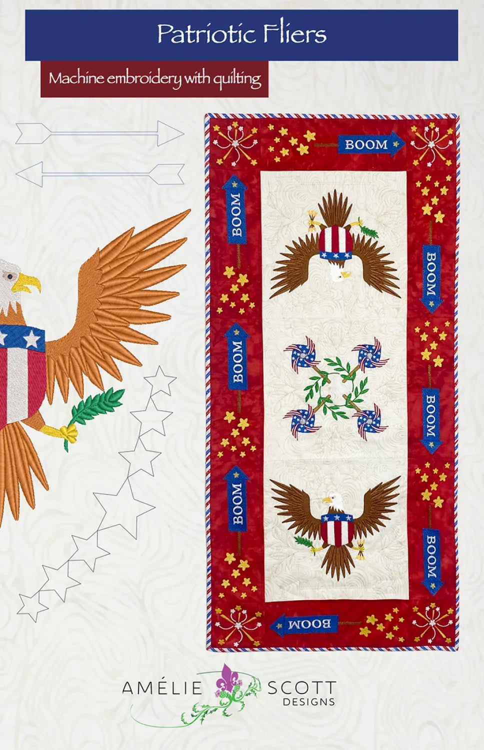 Patriotic Flyers Pattern
