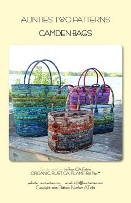 Camden Bags – Zigzag Stitched Structured Bag Sewing Pattern
