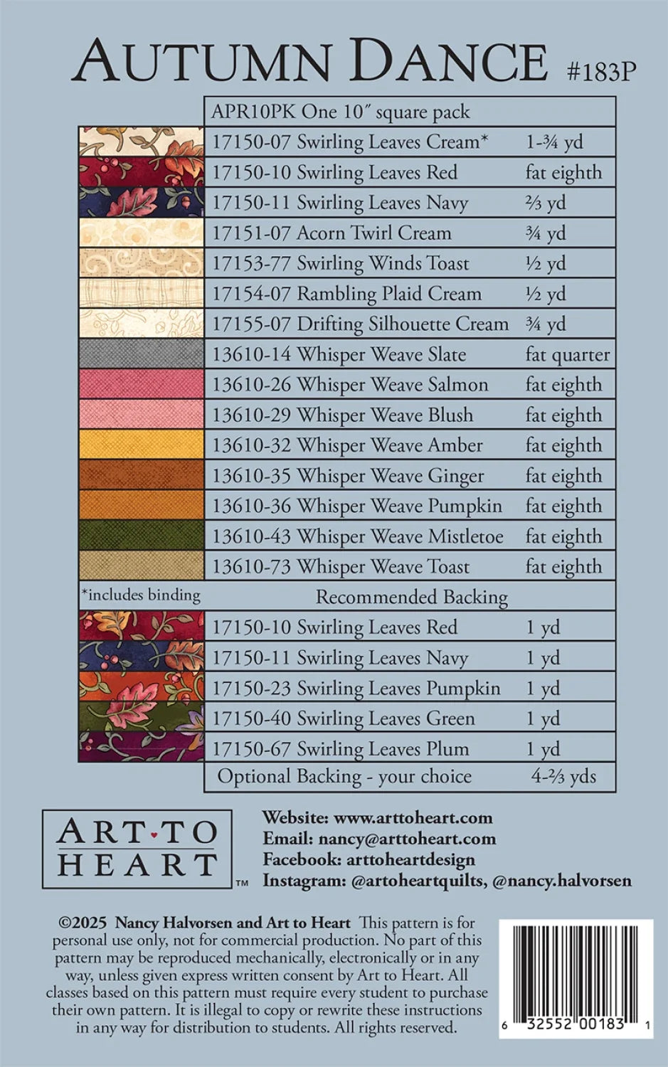 Autumn Dance Quilt Pattern