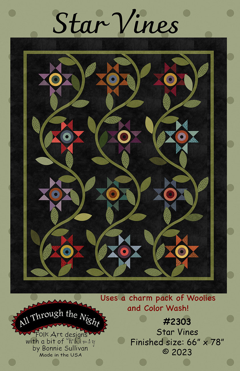 Star Vines Quilt Patter
