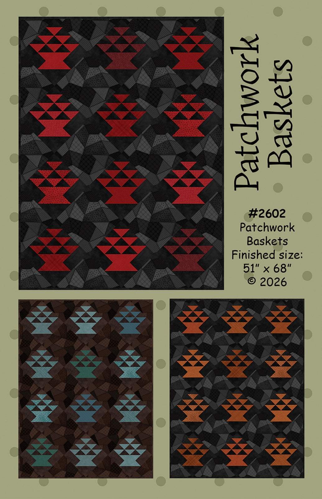 Patchwork Baskets Quilt Pattern