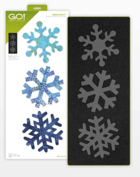 AccuQuilt GO! Snowflakes 7 Embroidery Designs
