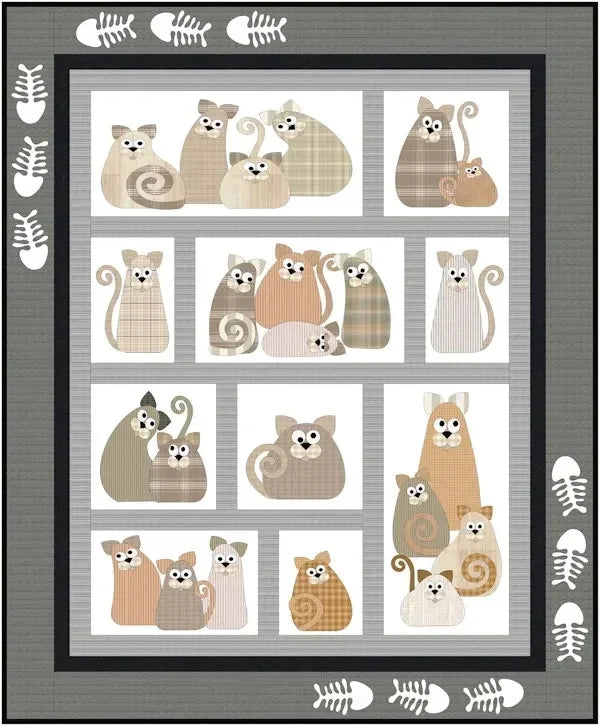 All the Purrs Quilt Pattern