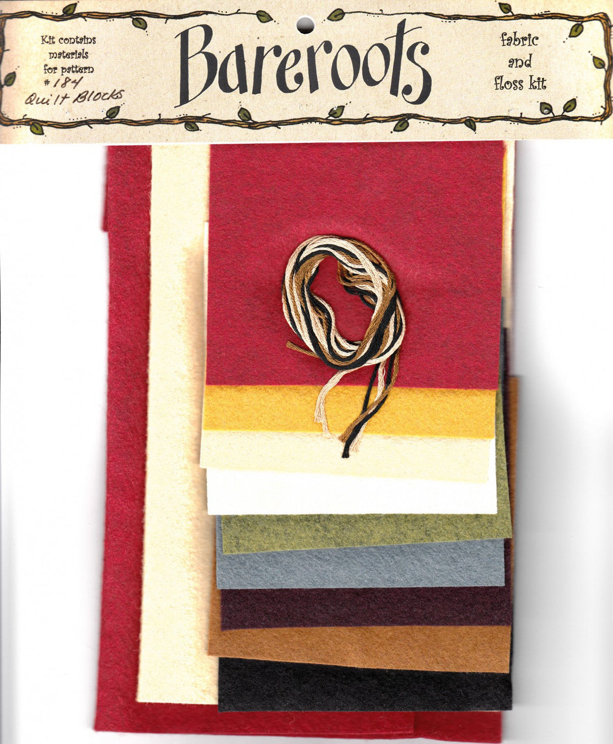 Little Stitchies - Quilt Block Candle Mat (Material Only)