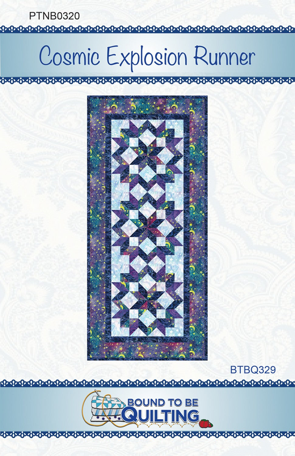 Cosmic Explosion Table Runner Pattern