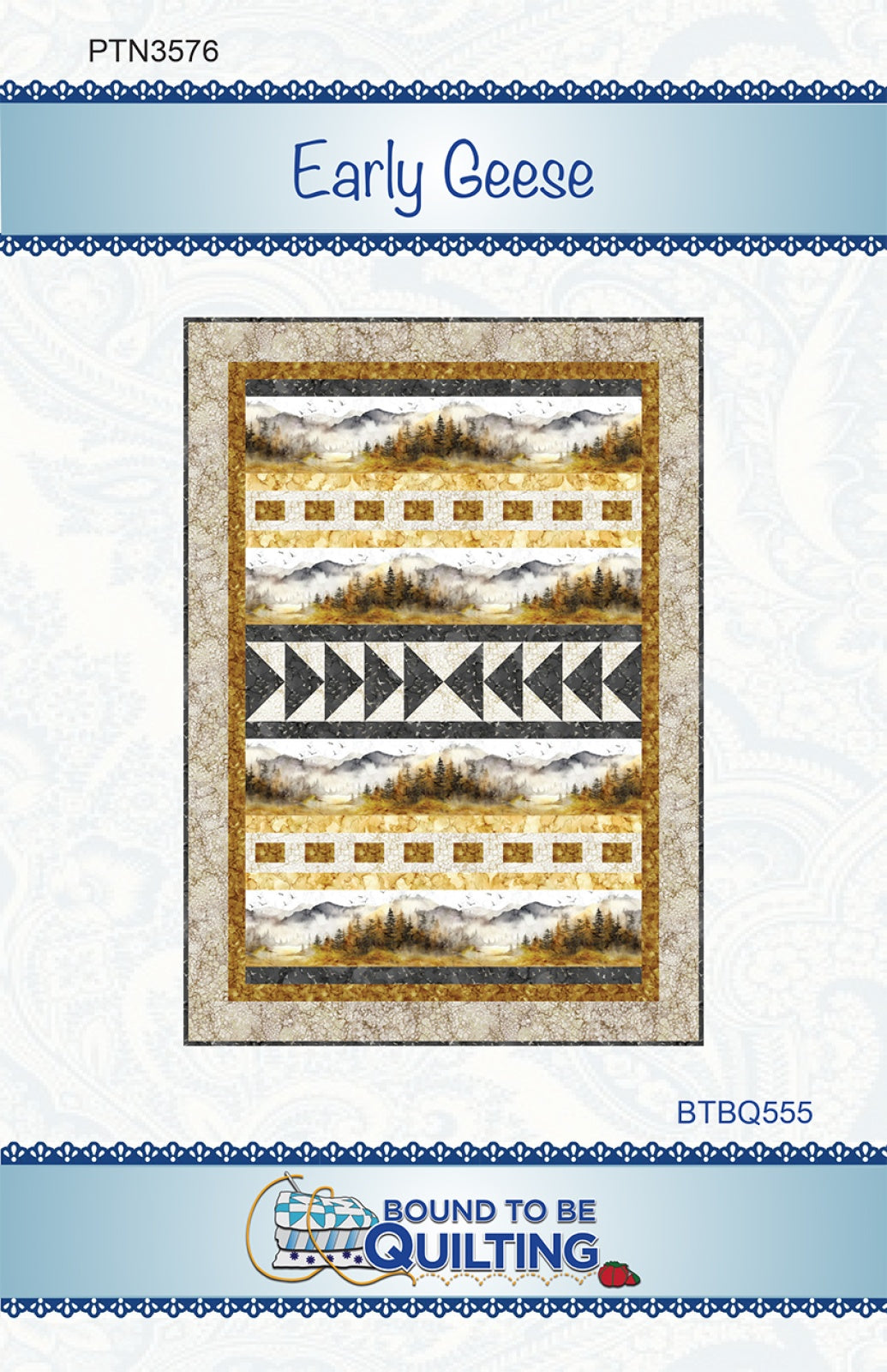 Early Geese Quilt Pattern