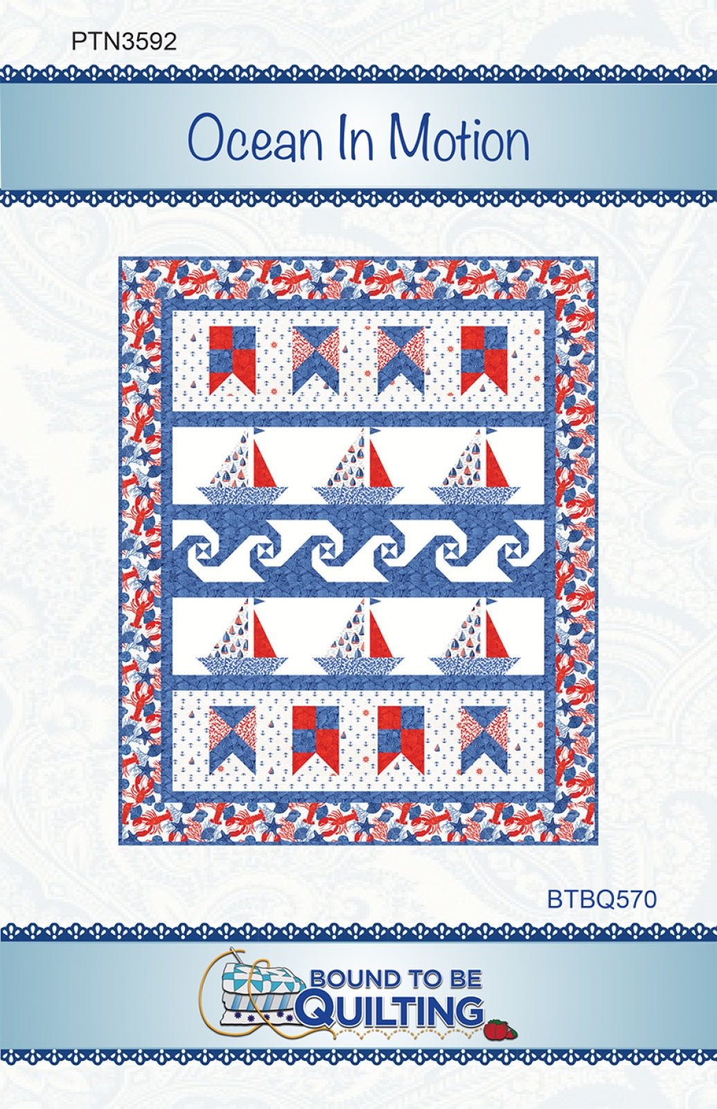 Ocean In Motion Quilt Pattern