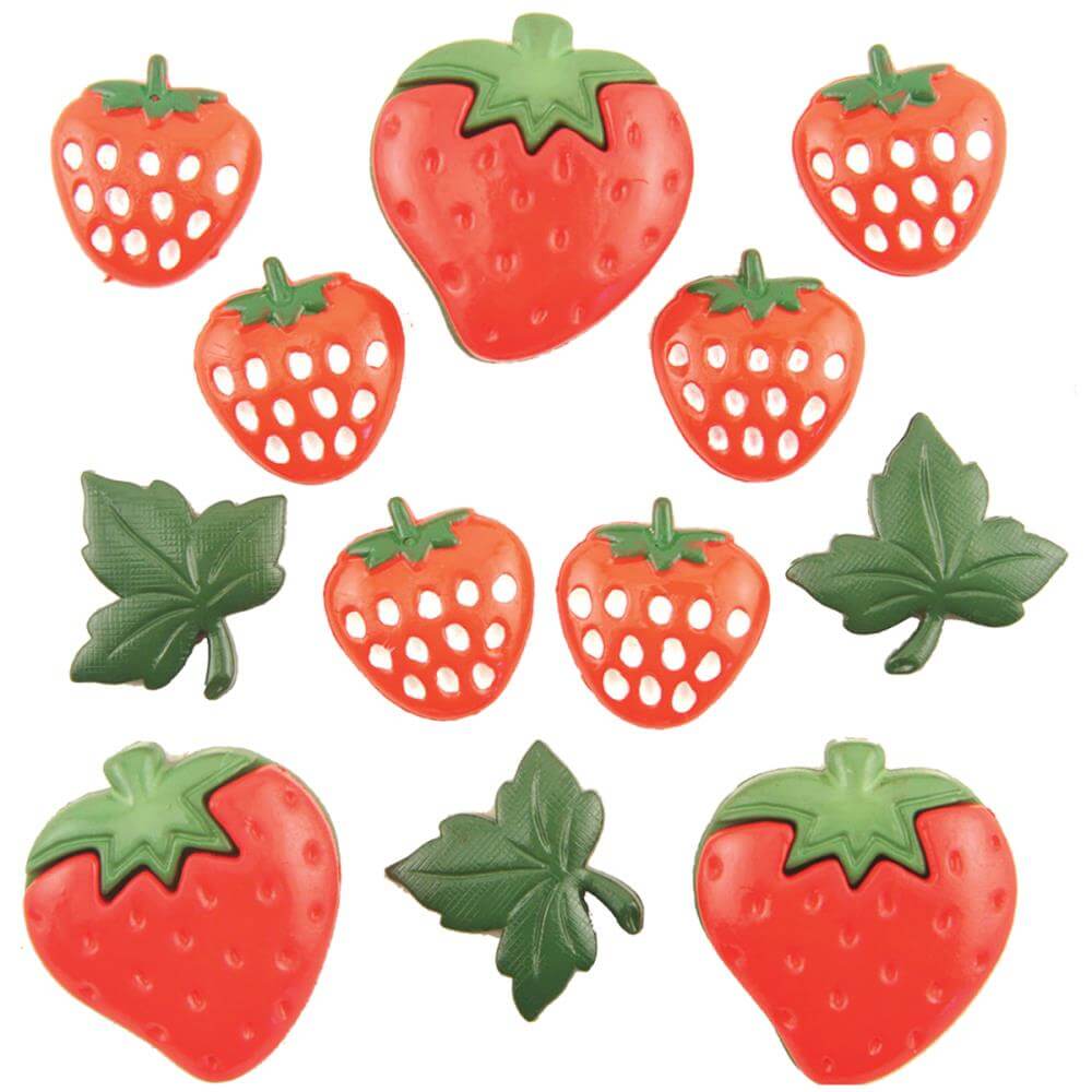 Strawberry Fields Buttons